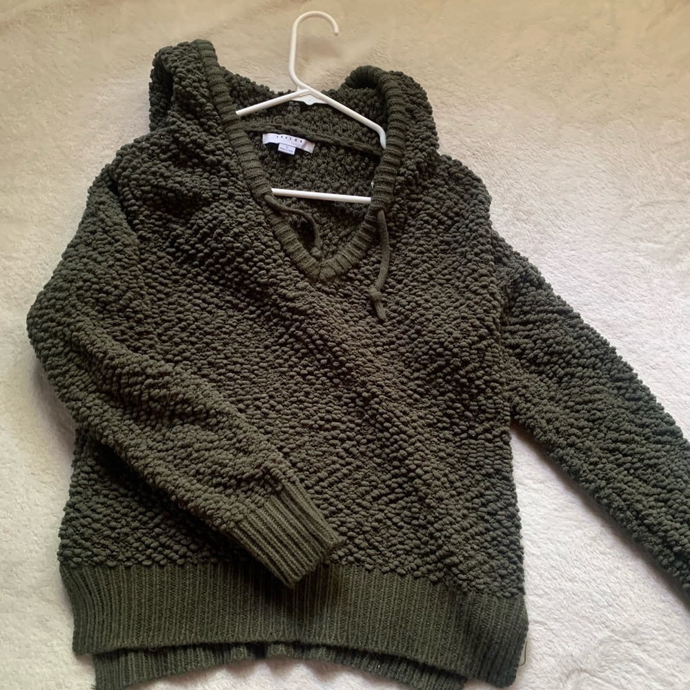 Green sweater